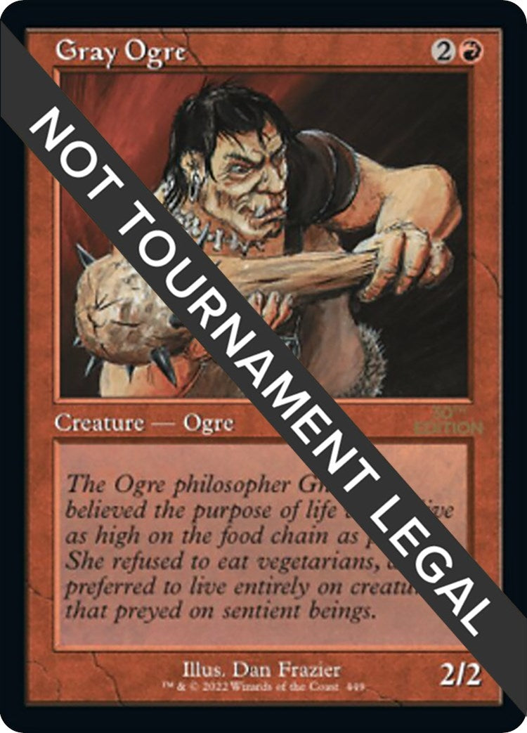 Image for Gray Ogre (Retro Frame) (449) (30A) - Magic: The Gathering