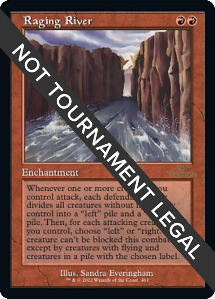 Image for Raging River (Retro Frame) (461) (30A) - Magic: The Gathering