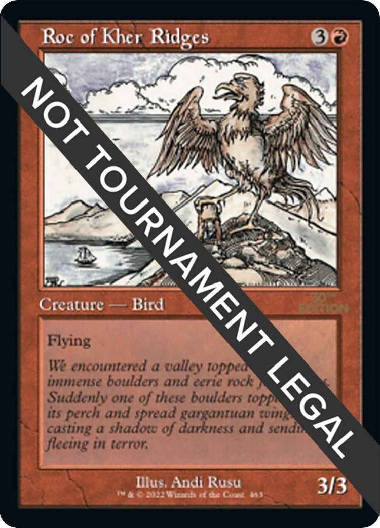 Image for Roc of Kher Ridges (Retro Frame) (463) (30A) - Magic: The Gathering