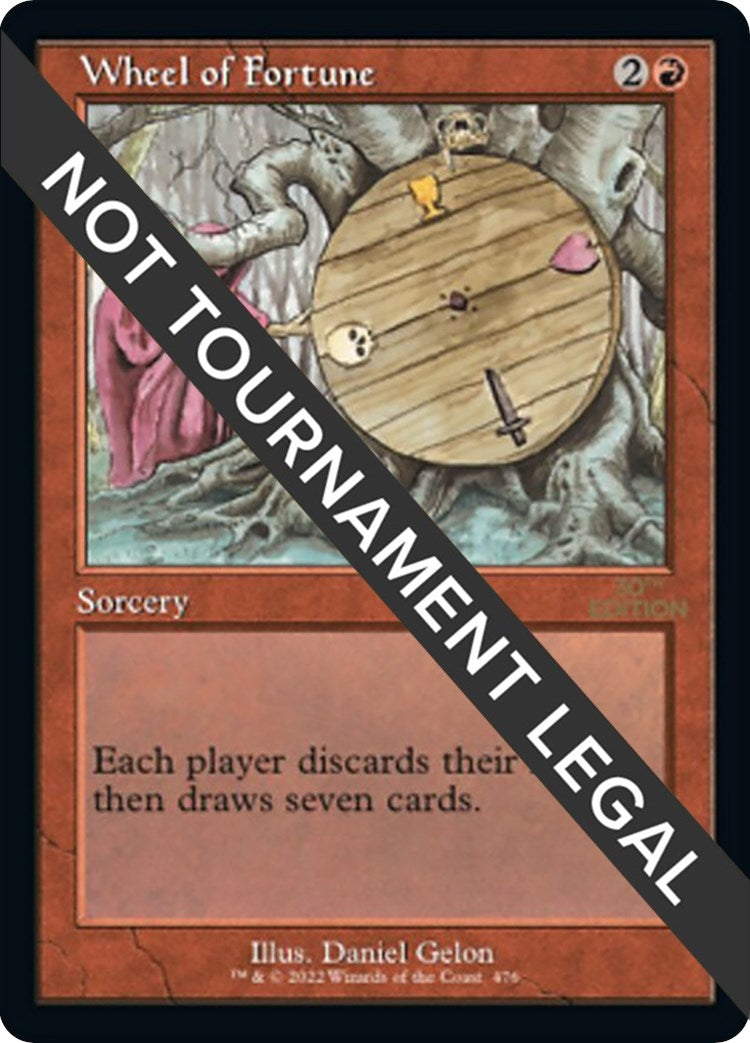 Image for Wheel of Fortune (Retro Frame) (476) (30A) - Magic: The Gathering