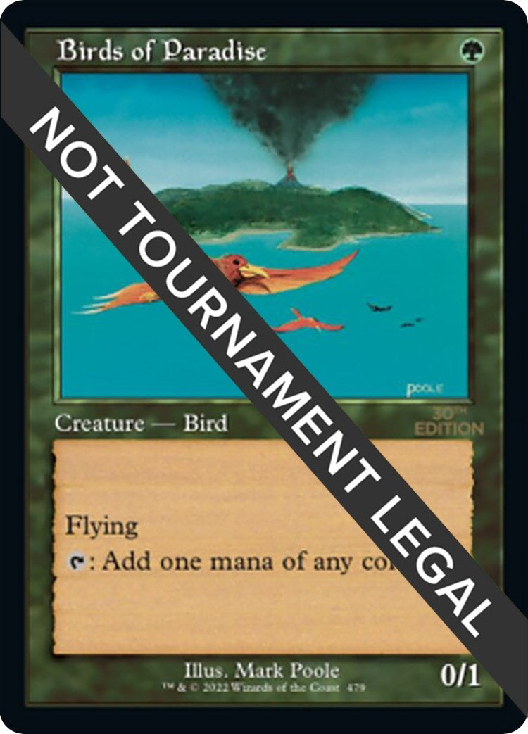 Image for Birds of Paradise (Retro Frame) (479) (30A) - Magic: The Gathering