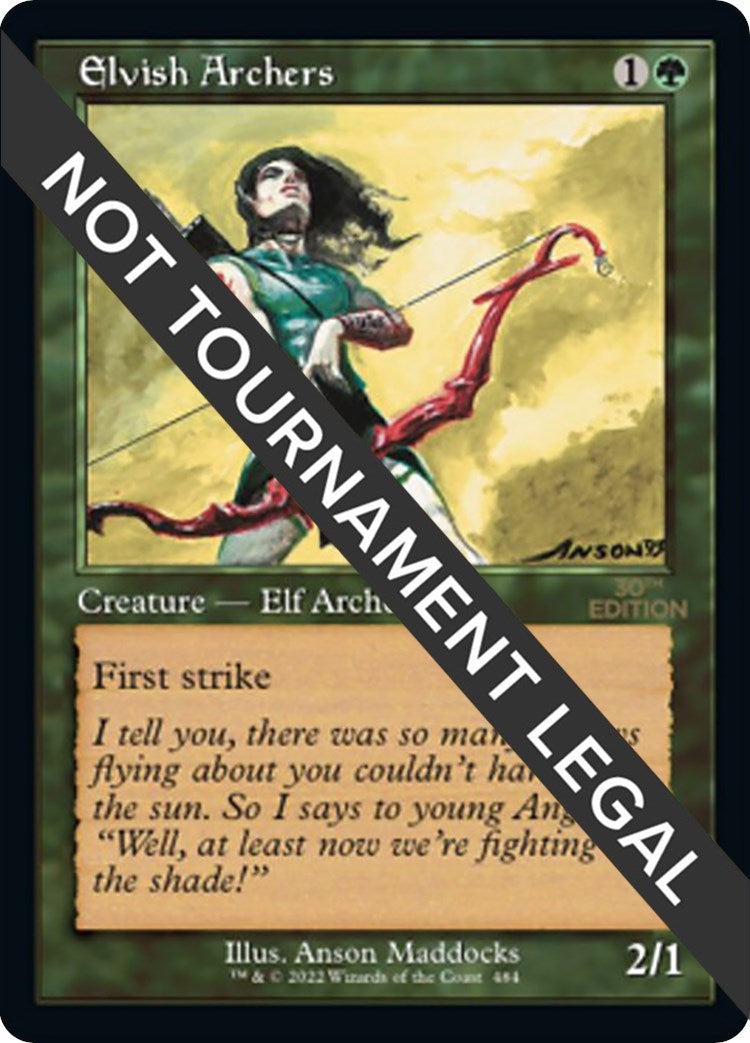 Image for Elvish Archers (Retro Frame) (484) (30A) - Magic: The Gathering