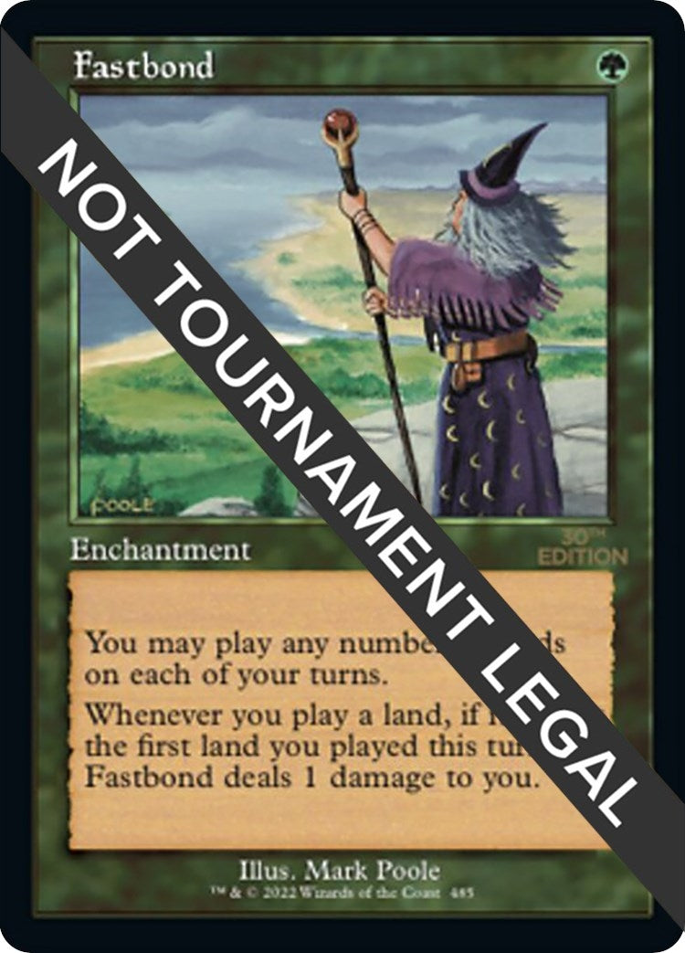 Image for Fastbond (Retro Frame) (485) (30A) - Magic: The Gathering