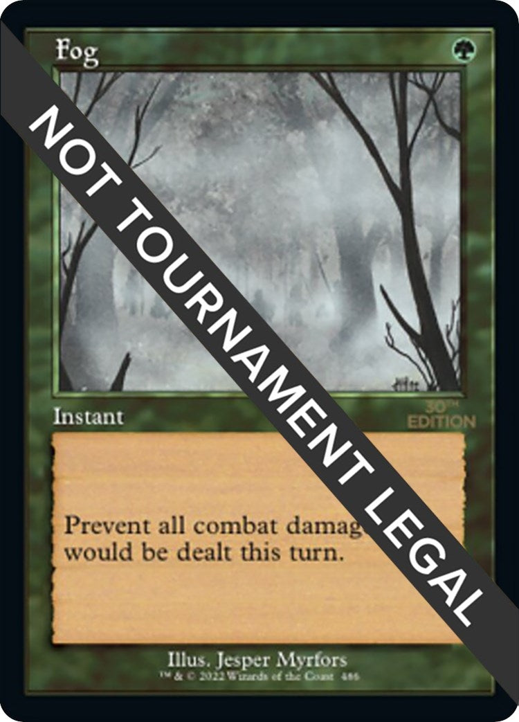 Image for Fog (Retro Frame) (486) (30A) - Magic: The Gathering