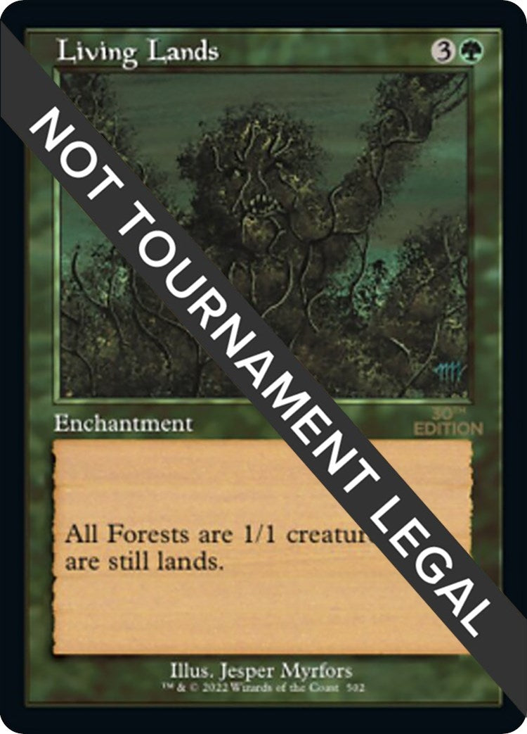 Image for Living Lands (Retro Frame) (502) (30A) - Magic: The Gathering