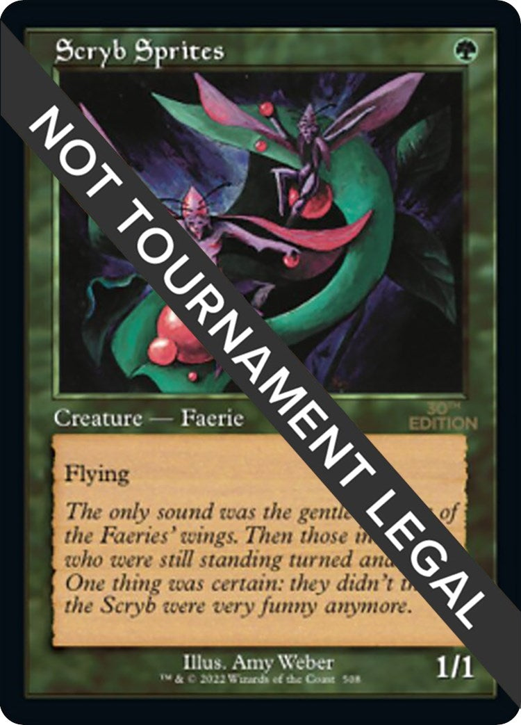Image for Scryb Sprites (Retro Frame) (508) (30A) - Magic: The Gathering