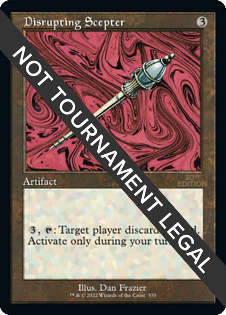 Image for Disrupting Scepter (Retro Frame) (535) (30A) - Magic: The Gathering