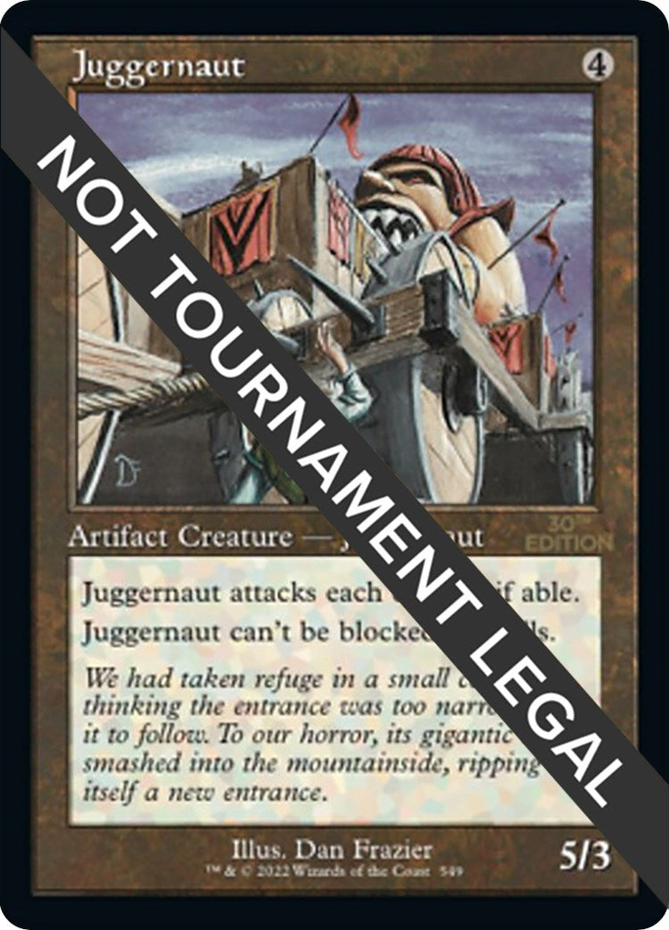 Image for Juggernaut (Retro Frame) (549) (30A) - Magic: The Gathering