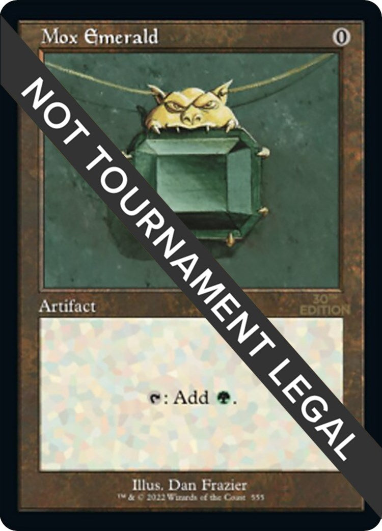 Image for Mox Emerald (Retro Frame) (555) (30A) - Magic: The Gathering
