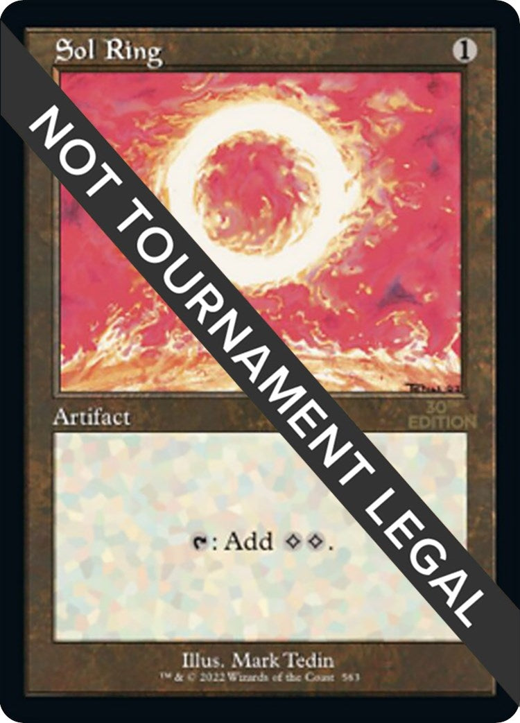Image for Sol Ring (563) (Retro Frame) (563) (30A) - Magic: The Gathering
