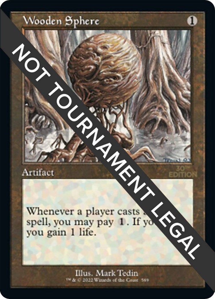 Image for Wooden Sphere (Retro Frame) (569) (30A) - Magic: The Gathering
