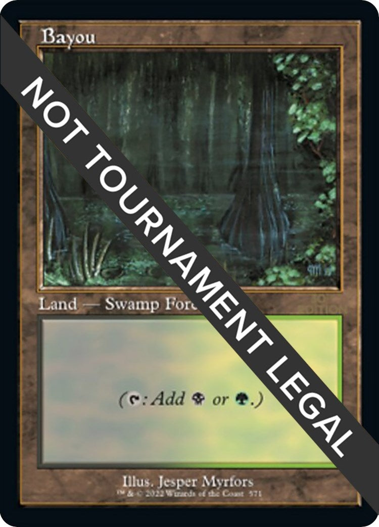 Image for Bayou (Retro Frame) (571) (30A) - Magic: The Gathering