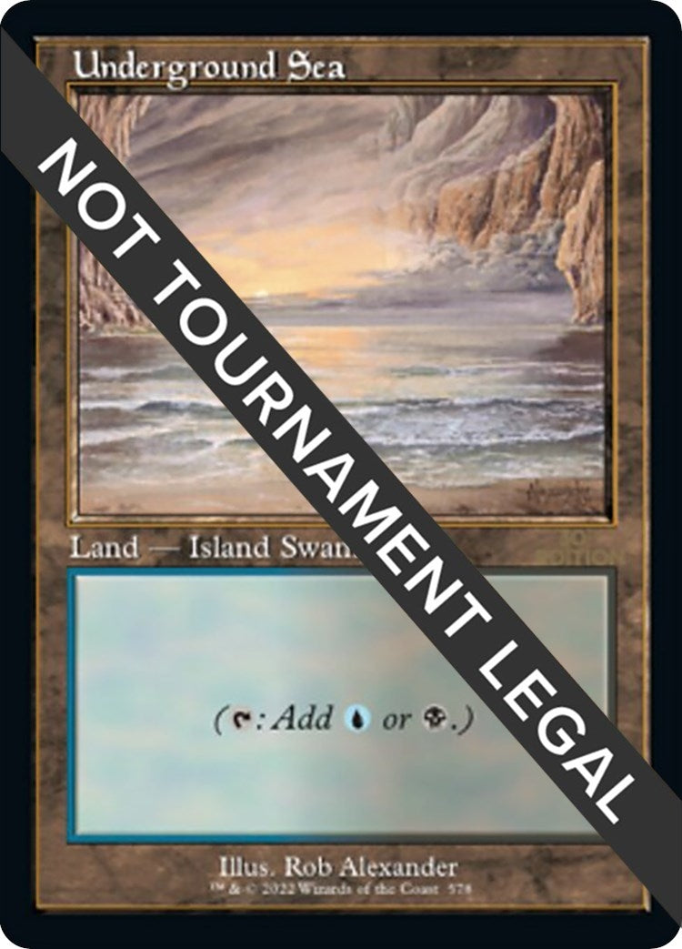 Image for Underground Sea (Retro Frame) (578) (30A) - Magic: The Gathering