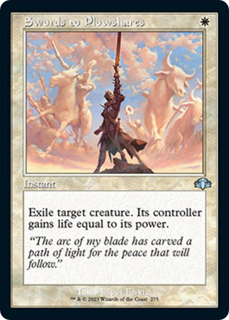 Image for Swords to Plowshares (Retro Frame) (275) (DMR) - Magic: The Gathering