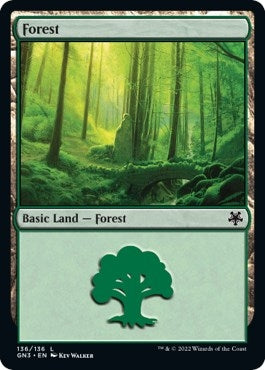 Image for Forest (136) (136) (GN3) - Magic: The Gathering