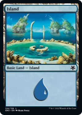 Image for Island (126) (126) (GN3) - Magic: The Gathering