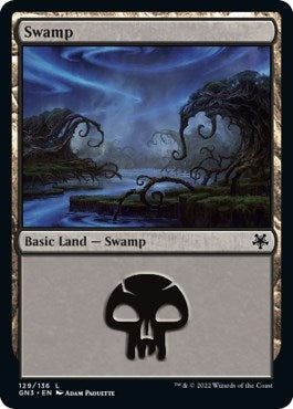 Image for Swamp (129) (129) (GN3) - Magic: The Gathering