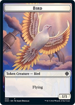 Image for Bird // Spirit Double-Sided Token (2 // 9) (SCD) - Magic: The Gathering