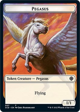 Image for Pegasus // Thopter Double-Sided Token (7 // 11) (SCD) - Magic: The Gathering