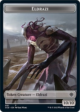 Image for Eldrazi // Soldier Double-Sided Token (1 // 8) (SCD) - Magic: The Gathering