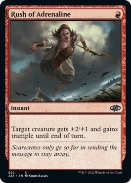Image for Rush of Adrenaline (592) (J22) - Magic: The Gathering