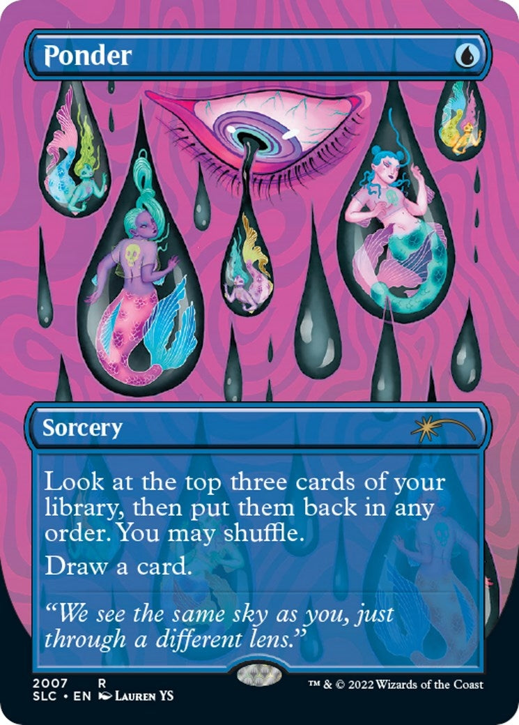 Image for Ponder (2007) (SLC) - Magic: The Gathering