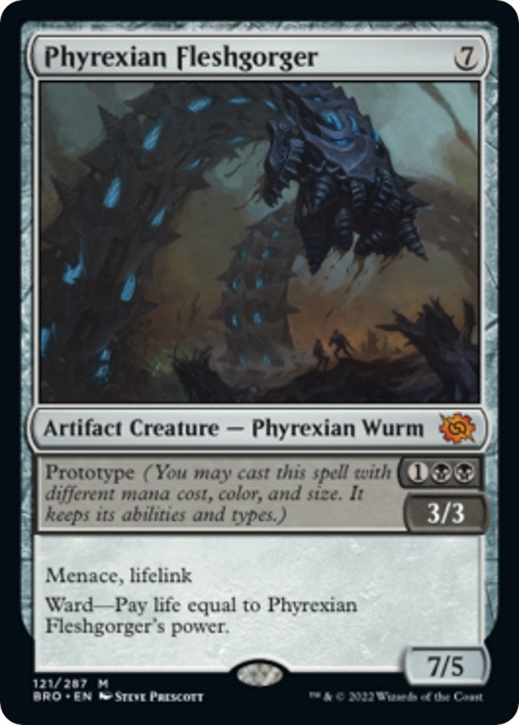 Image for Phyrexian Fleshgorger (121) (BRO) - Magic: The Gathering