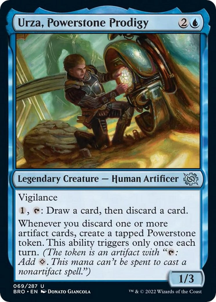 Image for Urza, Powerstone Prodigy (69) (BRO) - Magic: The Gathering
