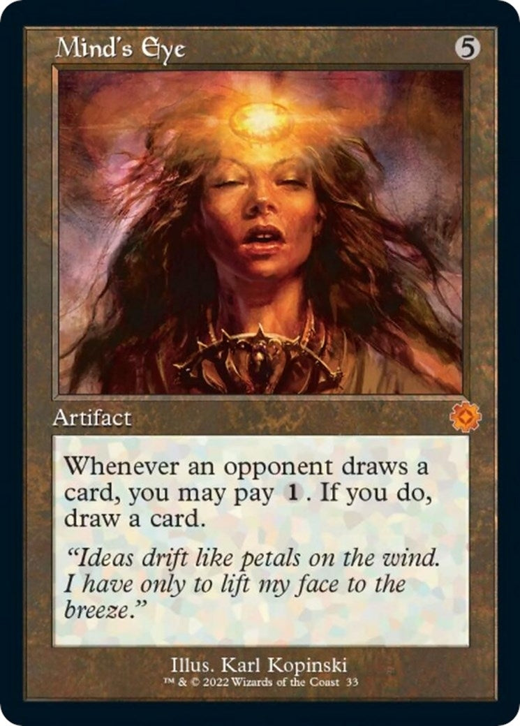 Image for Mind's Eye (33) (BRR) - Magic: The Gathering