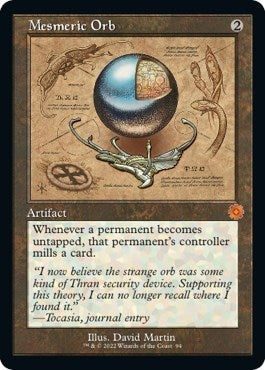 Image for Mesmeric Orb (Schematic) (94) (BRR) - Magic: The Gathering