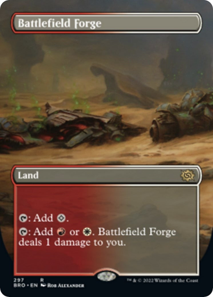 Image for Battlefield Forge (Borderless) (297) (BRO) - Magic: The Gathering