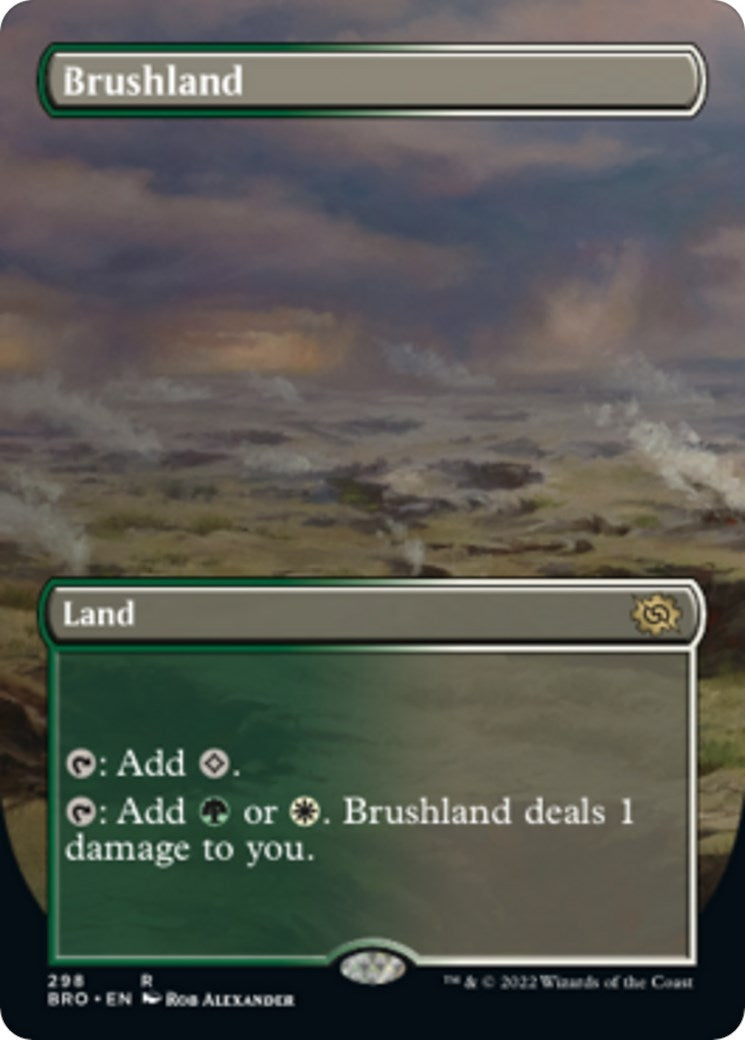 Image for Brushland (Borderless) (298) (BRO) - Magic: The Gathering