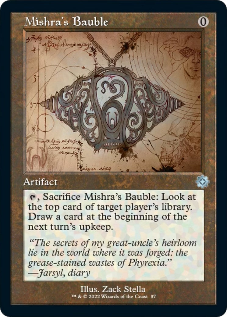 Image for Mishra's Bauble (Schematic) (97) (BRR) - Magic: The Gathering