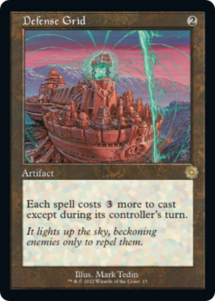 Image for Defense Grid (13) (BRR) - Magic: The Gathering