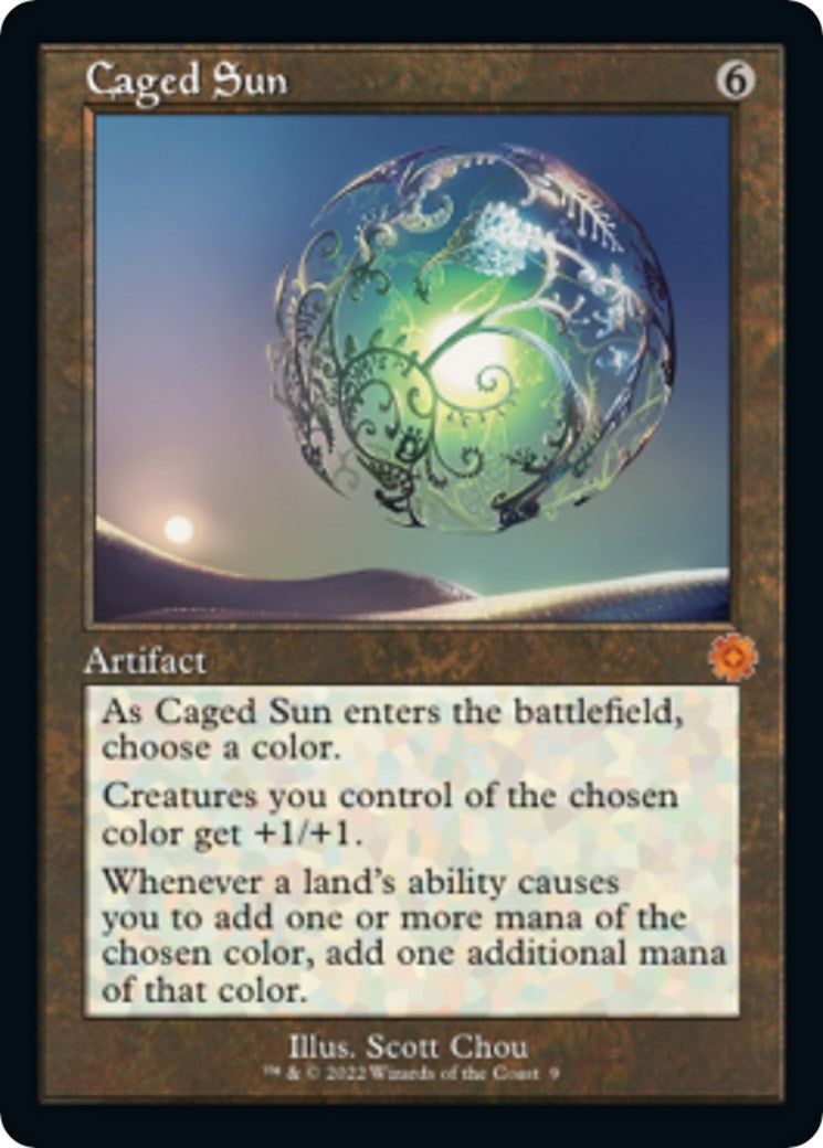 Image for Caged Sun (9) (BRR) - Magic: The Gathering