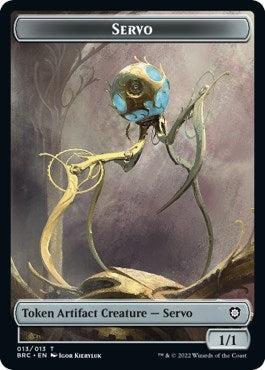 Image for Servo // Powerstone Double-Sided Token (13 // 7) (BRC) - Magic: The Gathering