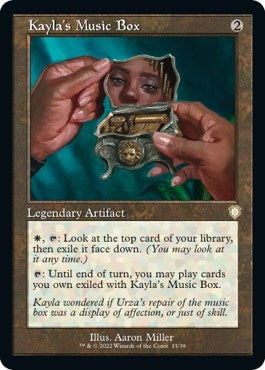 Image for Kayla's Music Box (Retro Frame) (15) (BRC) - Magic: The Gathering