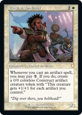 Image for Digsite Engineer (Retro Frame) (71) (BRC) - Magic: The Gathering