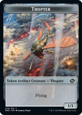 Image for Thopter // Construct (005) Double-Sided Token (10 // 5) (BRO) - Magic: The Gathering