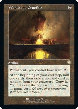 Image for Wondrous Crucible (Retro Frame) (20) (BRC) - Magic: The Gathering