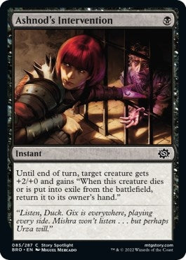 Image for Ashnod's Intervention (85) (BRO) - Magic: The Gathering