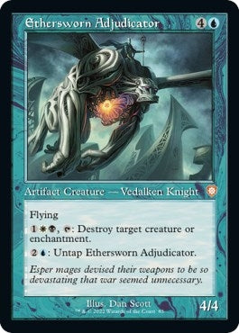 Image for Ethersworn Adjudicator (Retro Frame) (83) (BRC) - Magic: The Gathering