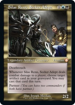 Image for Silas Renn, Seeker Adept (Retro Frame) (129) (BRC) - Magic: The Gathering