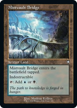 Image for Mistvault Bridge (Retro Frame) (189) (BRC) - Magic: The Gathering