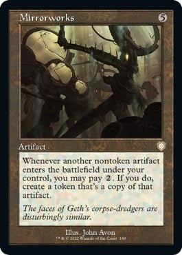 Image for Mirrorworks (Retro Frame) (149) (BRC) - Magic: The Gathering