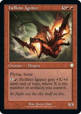 Image for Hellkite Igniter (Retro Frame) (117) (BRC) - Magic: The Gathering