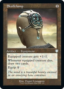 Image for Skullclamp (Retro Frame) (159) (BRC) - Magic: The Gathering