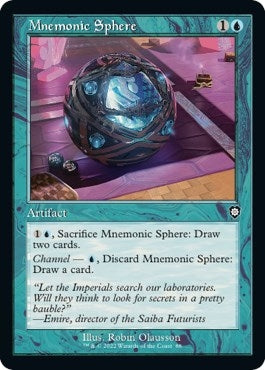 Image for Mnemonic Sphere (Retro Frame) (88) (BRC) - Magic: The Gathering