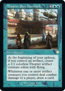 Image for Thopter Spy Network (Retro Frame) (97) (BRC) - Magic: The Gathering