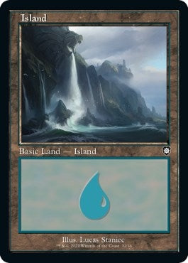 Image for Island (32) (Retro Frame) (32) (BRC) - Magic: The Gathering